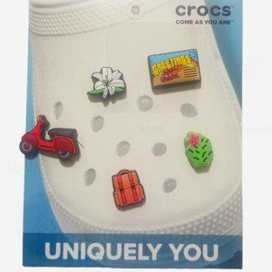 Crocs Jibbitz Charms Vacation Vibes Collection 5 pack
